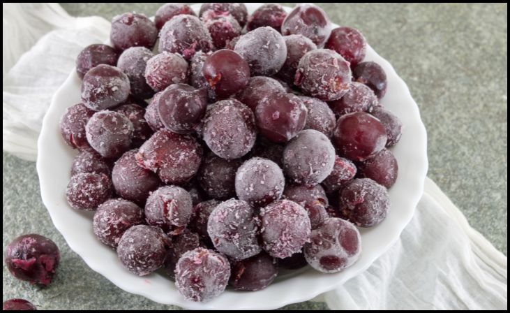 Frozen Grapes