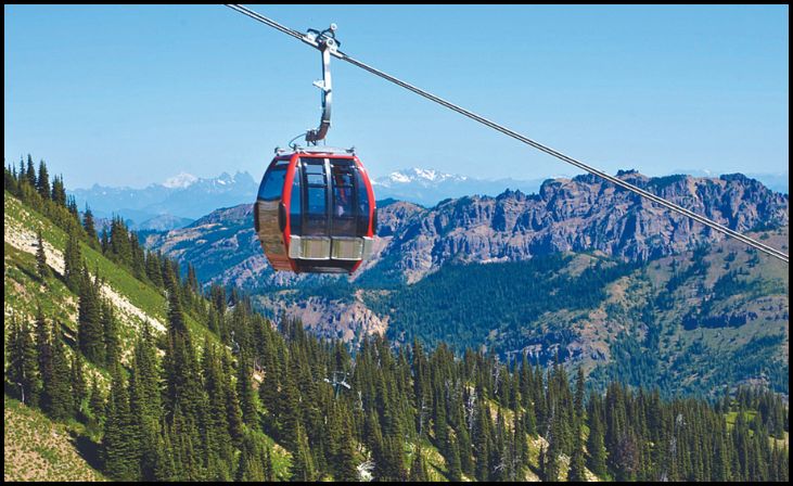 Mt. Rainier Gondola - Crystal Mountain, Washington