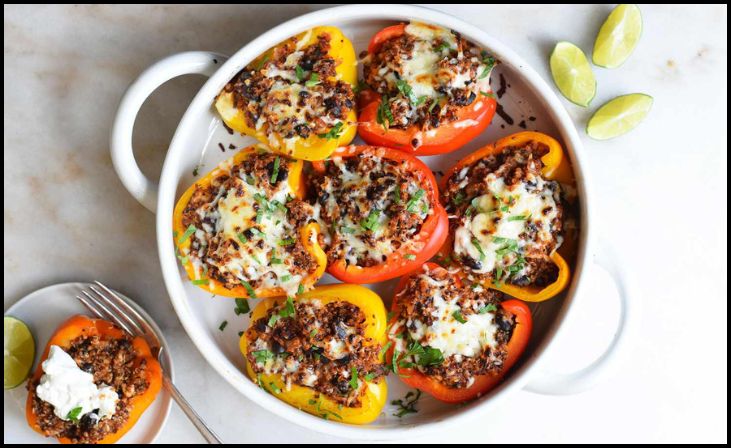 Quinoa and Vegetable Stuffed Peppers