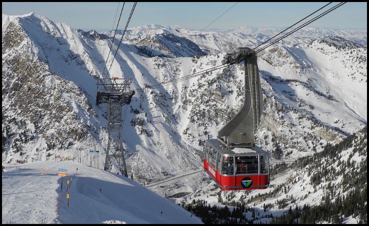 Snowbird Tram - Snowbird Ski and Summer Resort, Utah