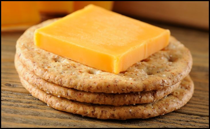 Whole-Grain Crackers and Cheese